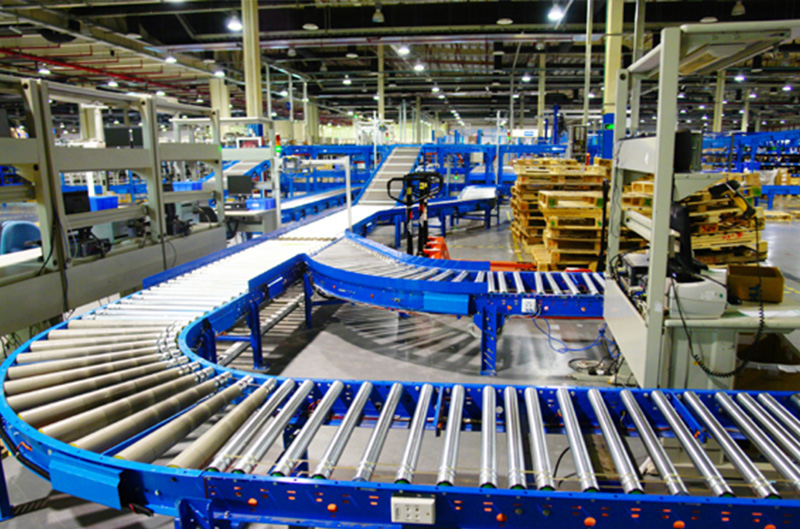 物流输送分拣A区